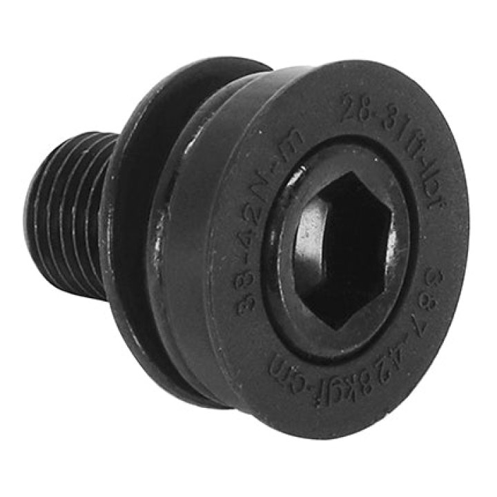 Vis Manivelle VAE - E-Bike Prowheel Pour Bosch M15X1X23,5 mm Bni (Bosch 3Ème Génération) Noir (Vendu A L'Unite)