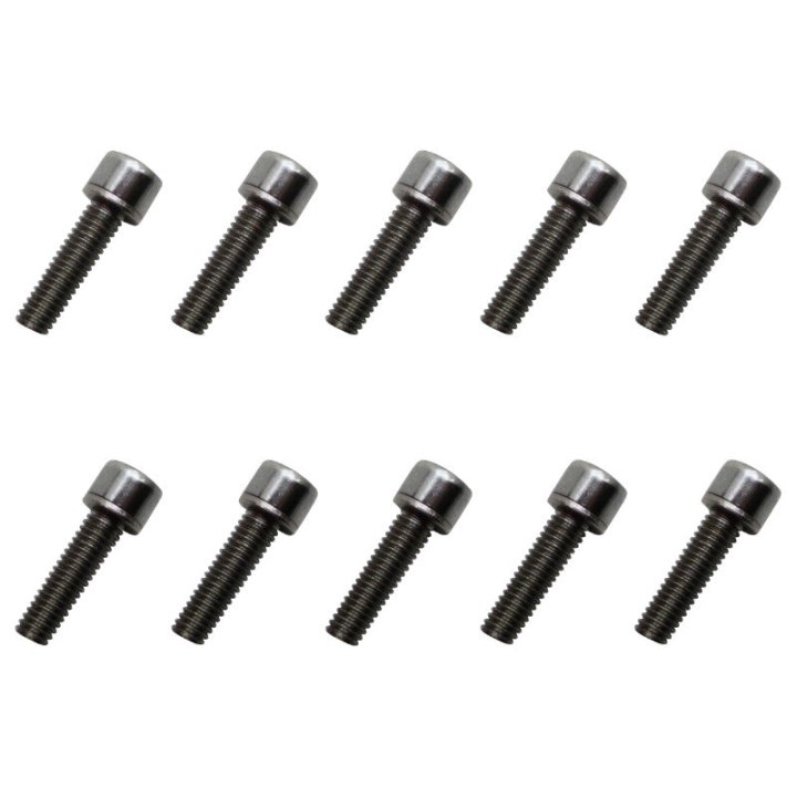 Vis Potence Tête Conique M5X18 mm Chrome (Kit De 10 Vis)
