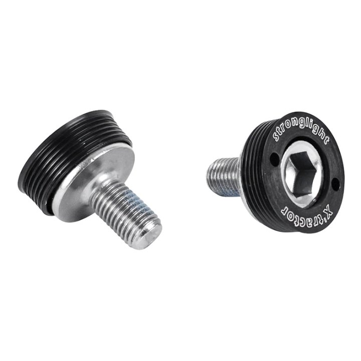 Vis De Boîtier De Pédalier Stronglight Compatible Fission (Vendu A La Paire Sur Carte)
