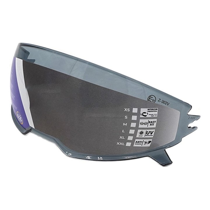 Visiere fumée casque Street