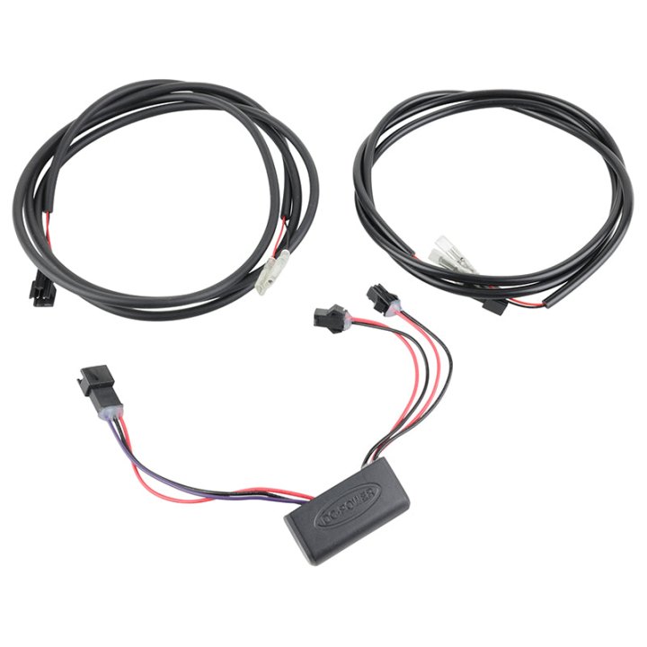 Câble Éclairage Avant-Arrière Leader Fox Pour Sandy Avant L1000 mm, Arrière L1300 mm (Compatible Batterie Zz586,Zz602,Zz702,Zz701)