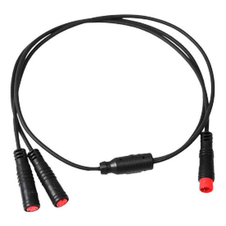 Câble en Y contact NC pour MTe/HSe, 2 prises Higo Mini B femelle et 1 mâle