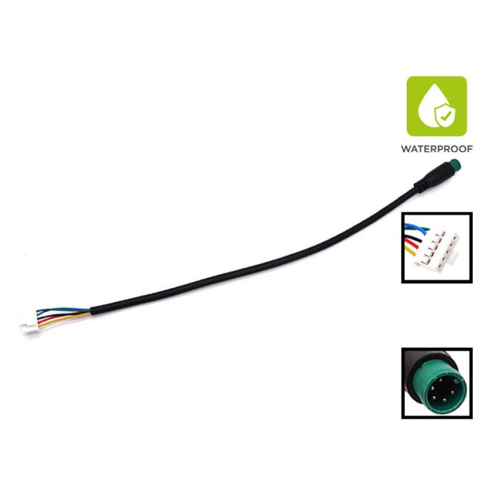 Cable display connecteur etanche