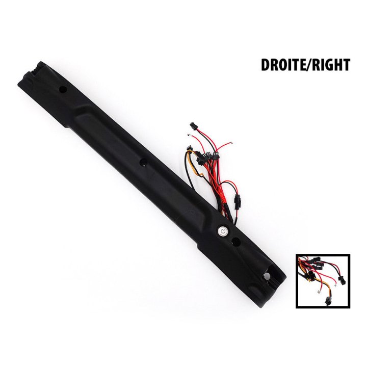 Cache lateral complet deck coté droite Dualtron Thunder