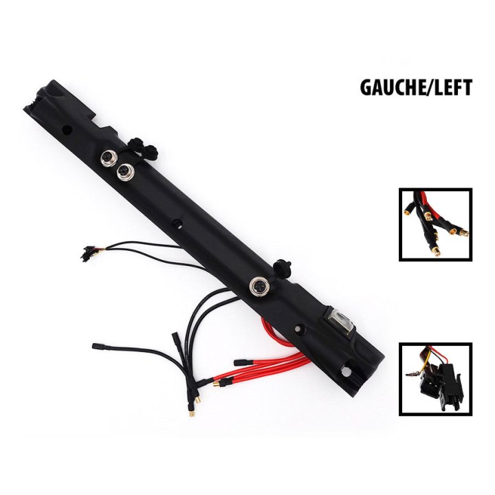 Cache lateral complet deck coté gauche Dualtron Thunder