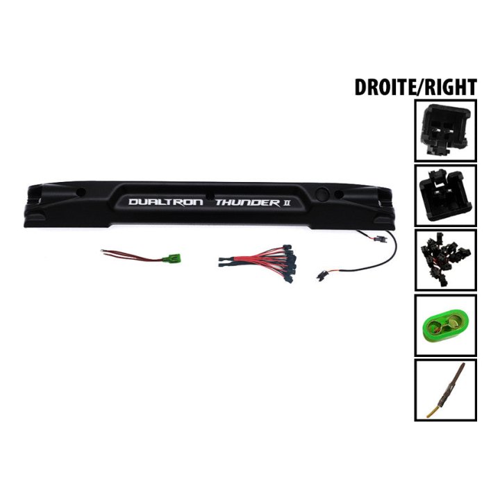 Cache Lateral Deck Complet Dualtron Thunder 2 Coté Droite