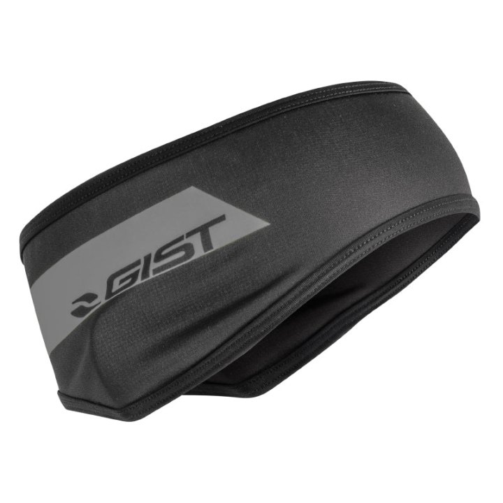 Cache Oreille - Bandeau Vélo Gist Inside Hiver Super Roubaix Noir-Gris