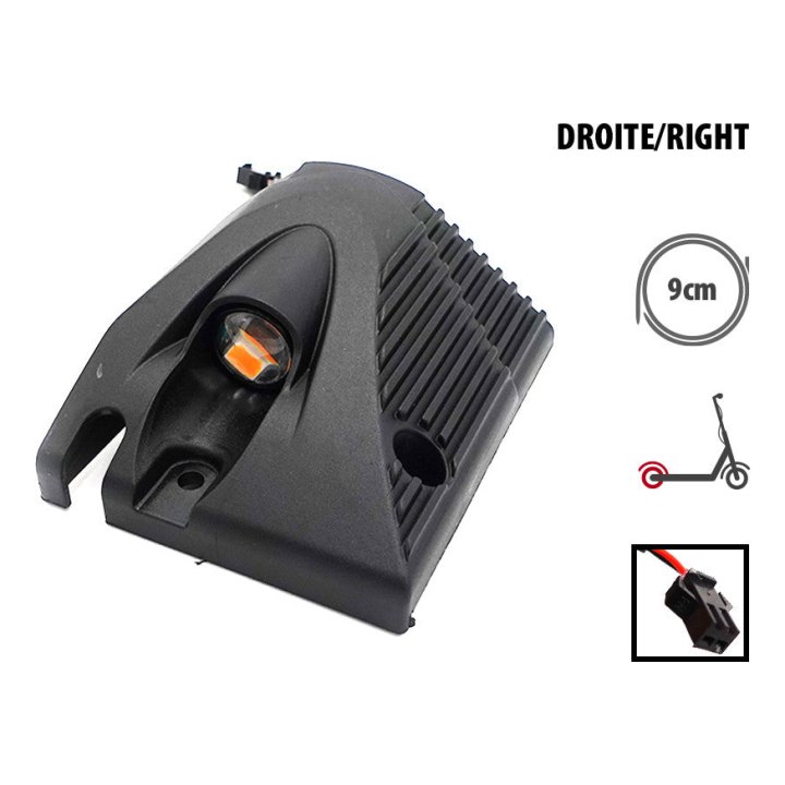 Cache plastique et Led Deck arriere droite Kukirin G2 Master