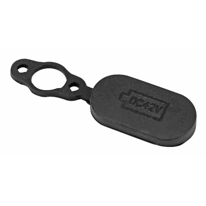 Cache Prise De Charge Trottinette Pour Xiaomi M365, Essential, 1S, Pro, Pro 2, Mi 3 Silicone Noir (Avec Aimant) (Vendu A L'Unite) -P2R-