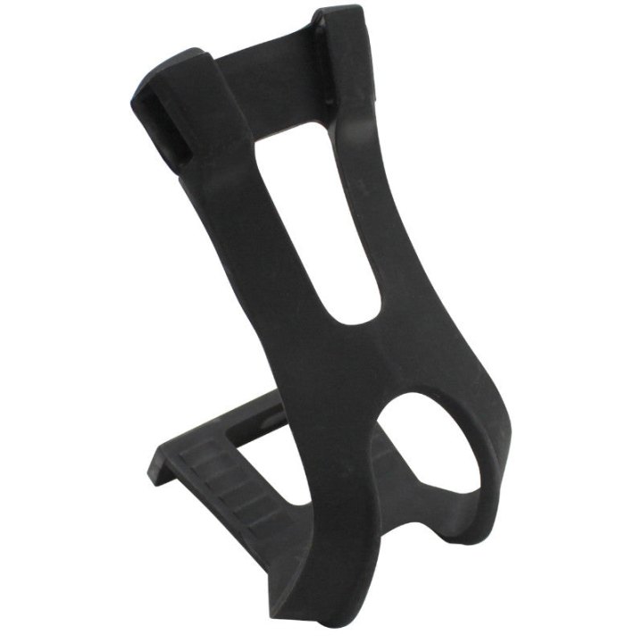 Cale Pied VTT Newton Résine Noir Pour Courroie (Paire)