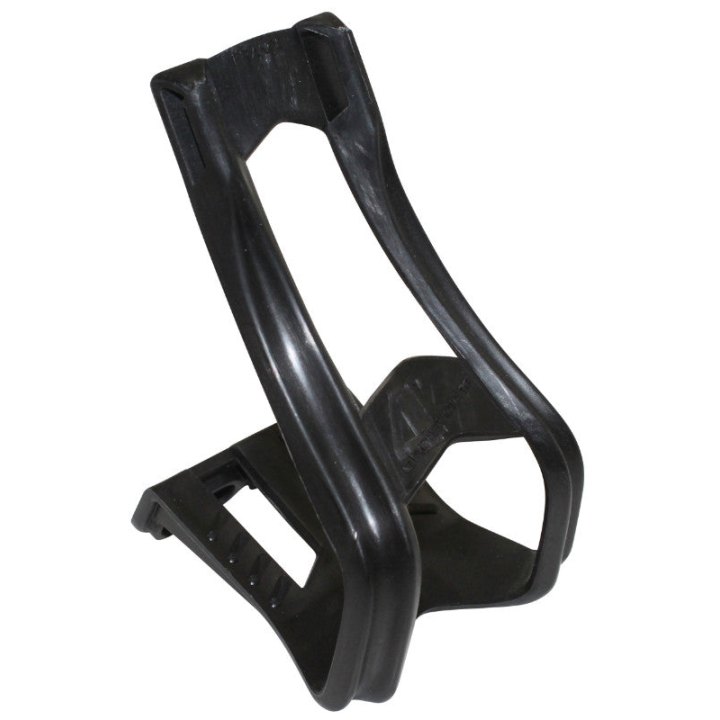 Cale Pied VTT Zefal Long Résine Noir L Pour Courroie (Paire)