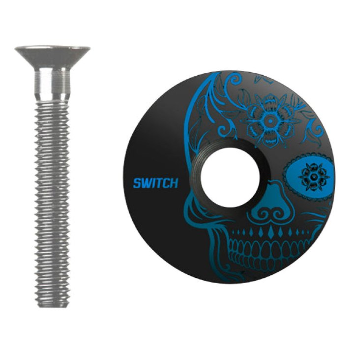 Capot Jeu Direction Switch Skull Noir-Bleu