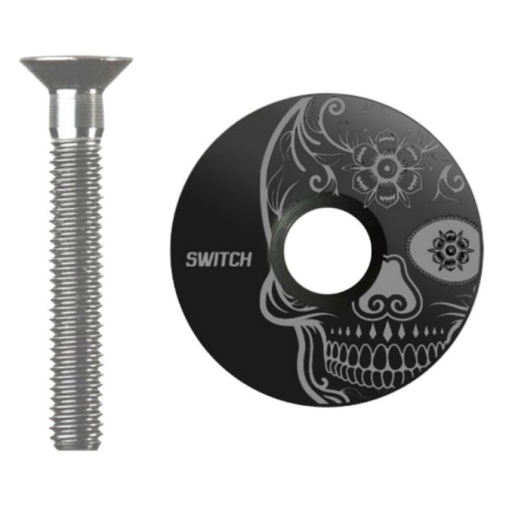 Capot Jeu Direction Switch Skull Noir-Gris
