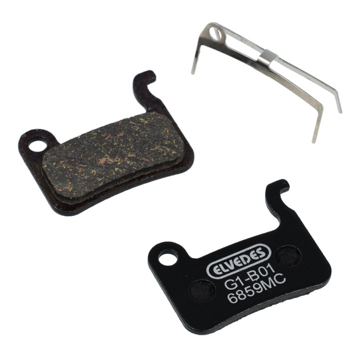 10 paire plaquettes Elvedes Metal/Carbon Shimano BR-M535, M545, M585, M595, M601