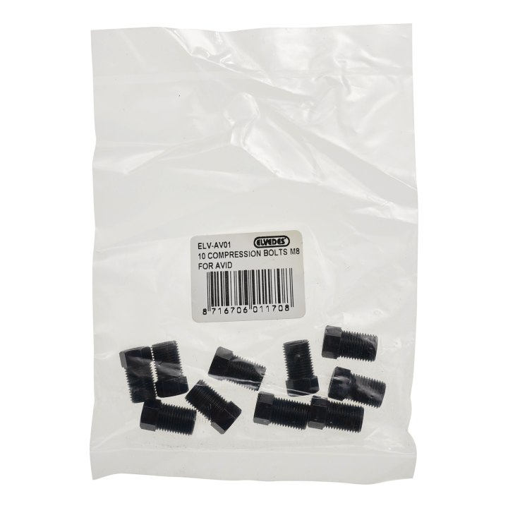 10x écrou de compression Elvedes pour Avid / SRAM durite
