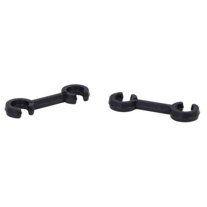 100 x câble Elvedes Clips 4 - 5mm PVC