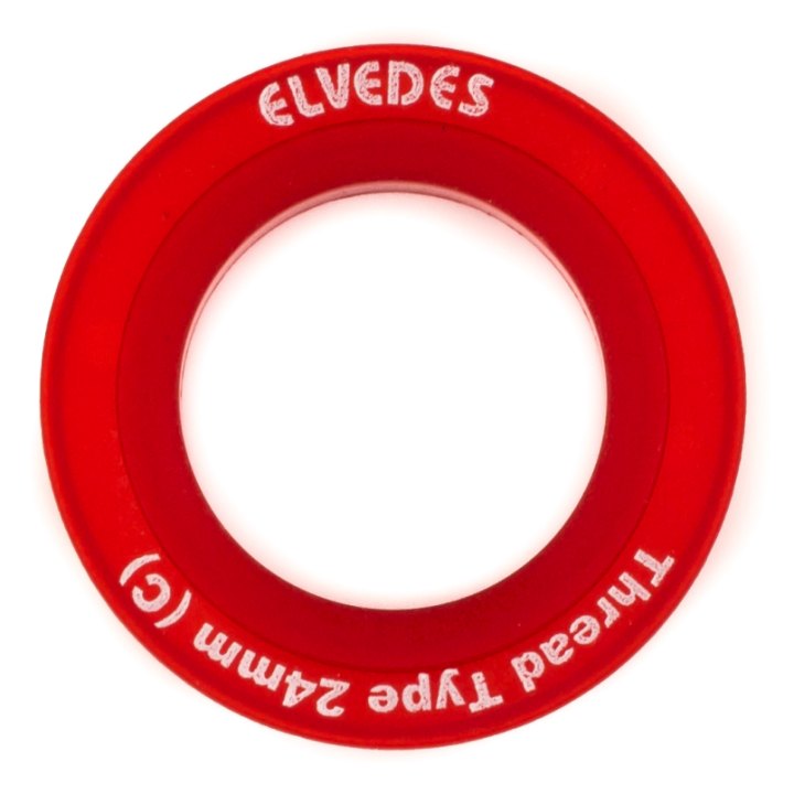 2x cache poussière alu Elvedes pour FSA