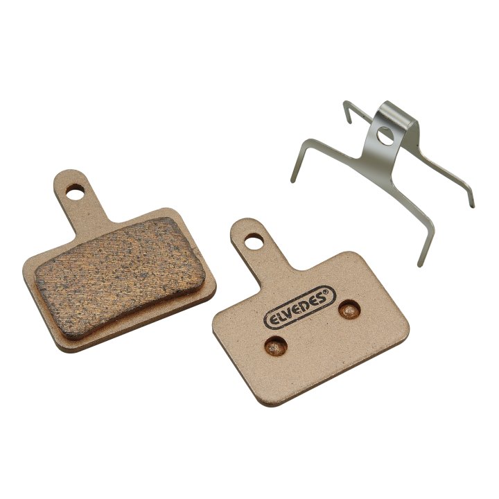25 paires plaquettes de frein métalliques Elvedes pour Shimano BR-M375, M415-M495, M515