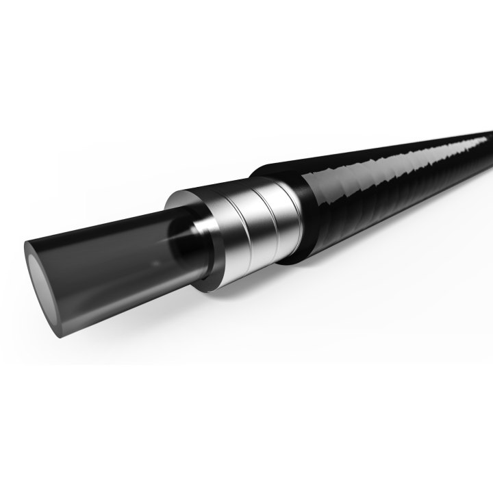 30m gaine transmission Elvedes Superflex Black liner Ø3,5mm pour câble 1,1mm Superflex
