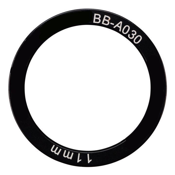 2x Spacer aluminium de boîtier de pédalier 38x30x11mm Elvedes