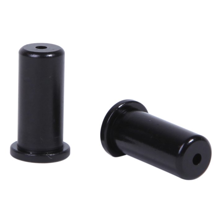 25x embout gaine ouvert Elvedes pour gaine Ø5,0mm, aluminium