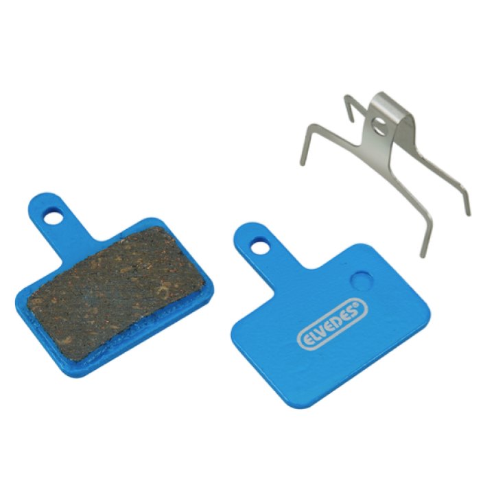 50 paires plaquettes de frein organic Elvedes pour Shimano BR-M375, M415-M495, M515, M52