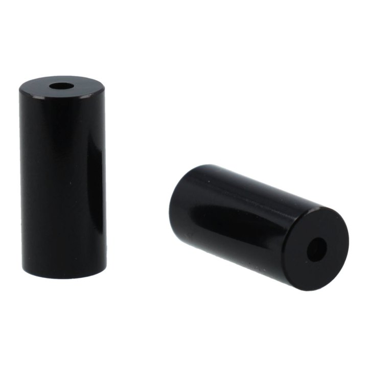 50x embout gaine Elvedes Ø 3,65 à Ø 5,5mm, aluminium CNC black