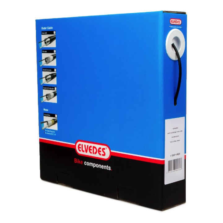 30m gaine de frein Elvedes avec liner Ø5,0mm brun