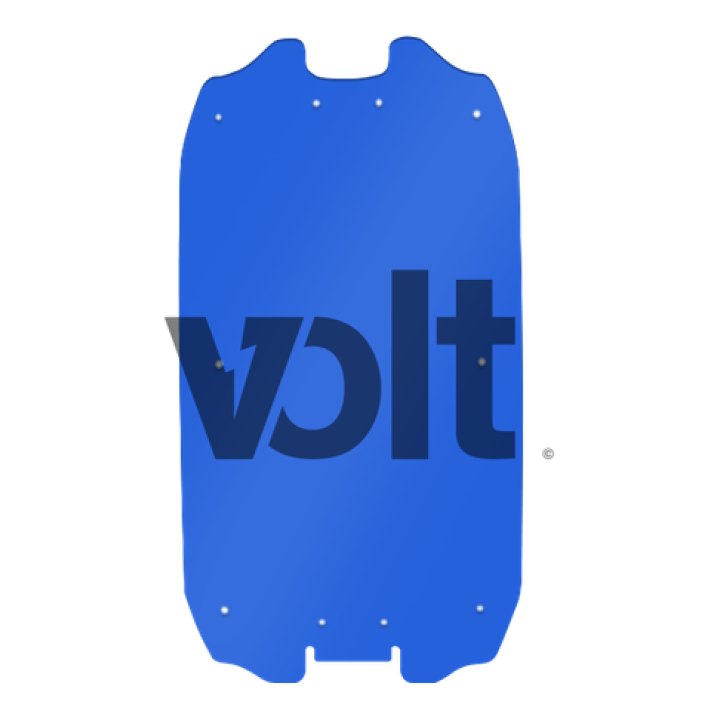Carbon Revo Doublure DE Deck 3MM Baby Blue - Dualtron Ultra
