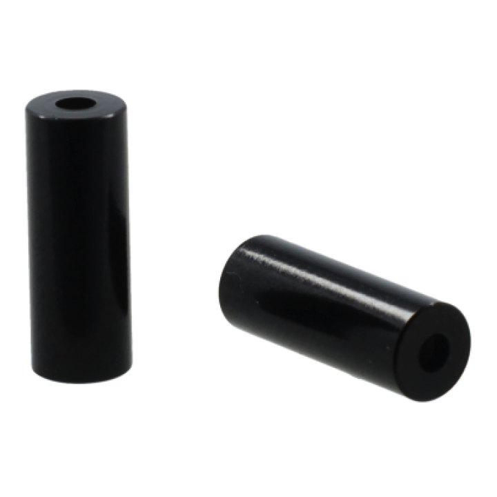 50x embout gaine Elvedes Ø 3,3 à Ø 4,05mm, aluminium CNC black