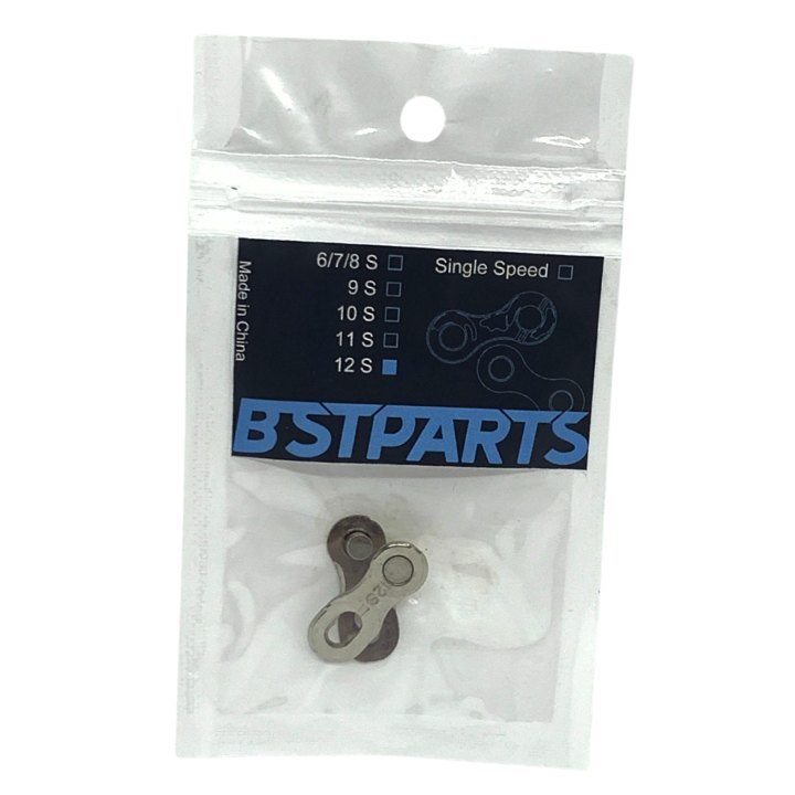 Attache rapide BST Parts SP12, 12 vitesses, argent