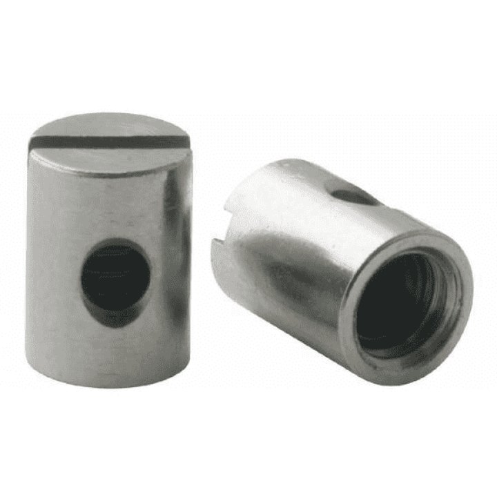 5x serres-câble Elvedes Ø5x7mm laiton