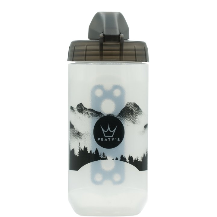 Bidon Peaty's Fidlock (450ml) Mountains Clear