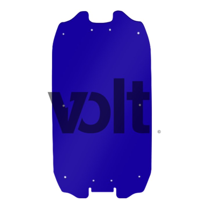 Carbon Revo Doublure DE Deck 3MM Blue - Dualtron Ultra