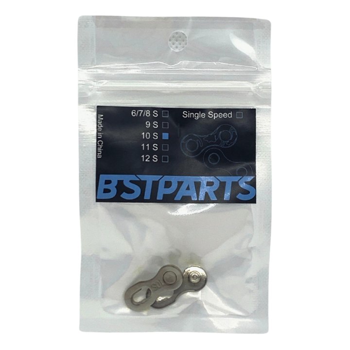 Attache rapide BST Parts SP10, 10 vitesses, argent