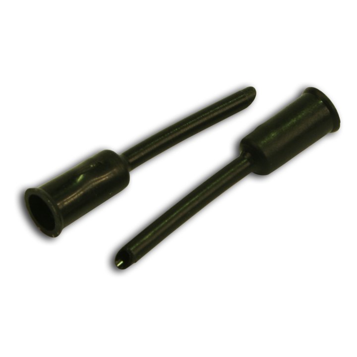 50x embout gaine Elvedes Ø5,0mm PVC Black
