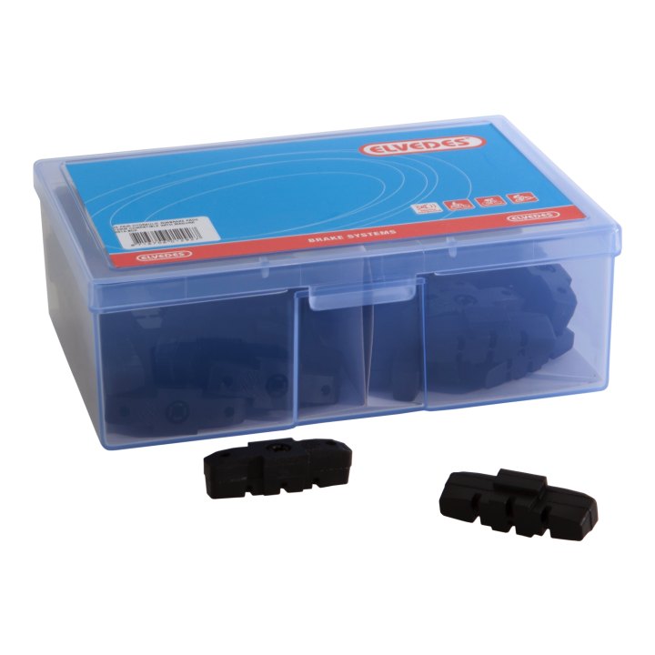 Boite de 25 paires de patins de remplacement Elvedes pour Magura HS11/HS33