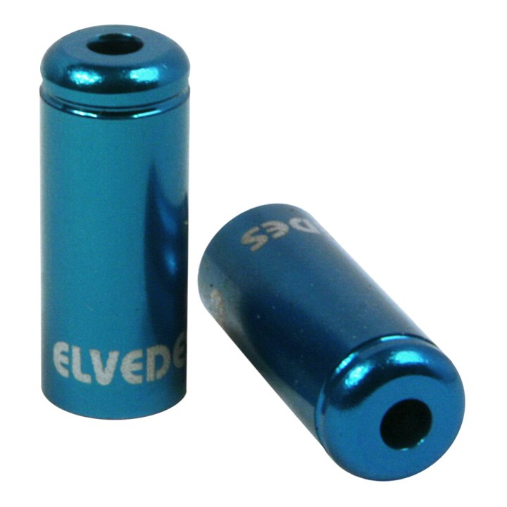 50x embout gaine étanche Elvedes Ø5,0mm aluminium