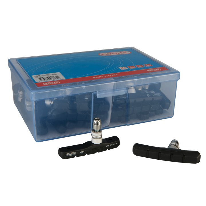 Boite de 25 paires patins de frein Elvedes V-Type 72mm