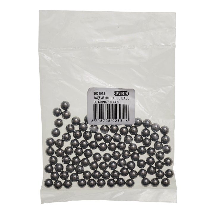 Billes de roulement 1/4" kit de 100pcs Elvedes