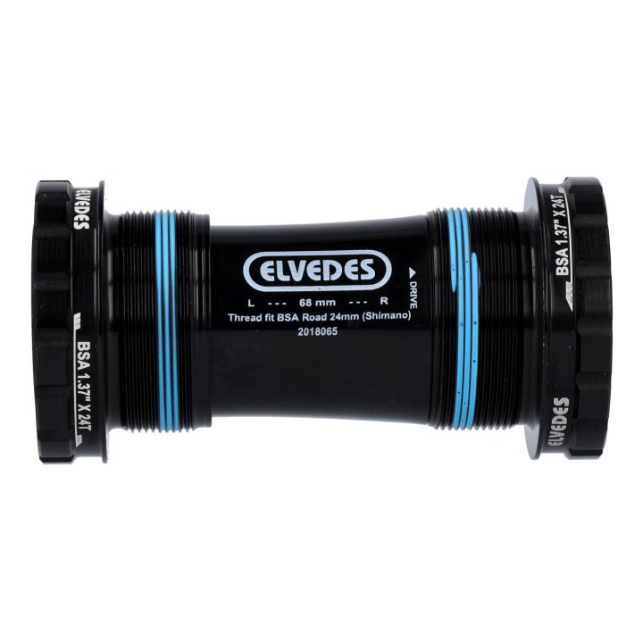 Boîtier de pédalier Elvedes BSA route 24mm (shimano)