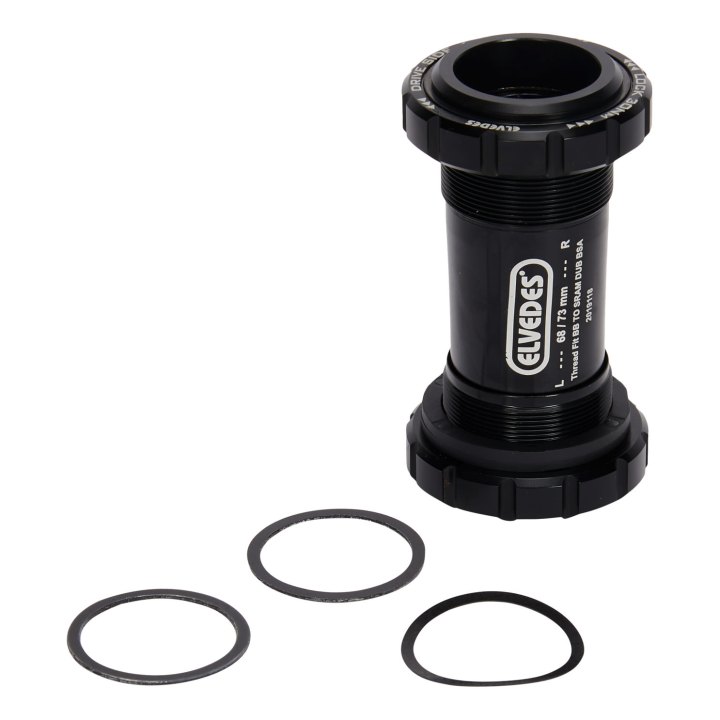 Boîtier de pédalier Elvedes compatible SRAM DUB BSA MTB/route
