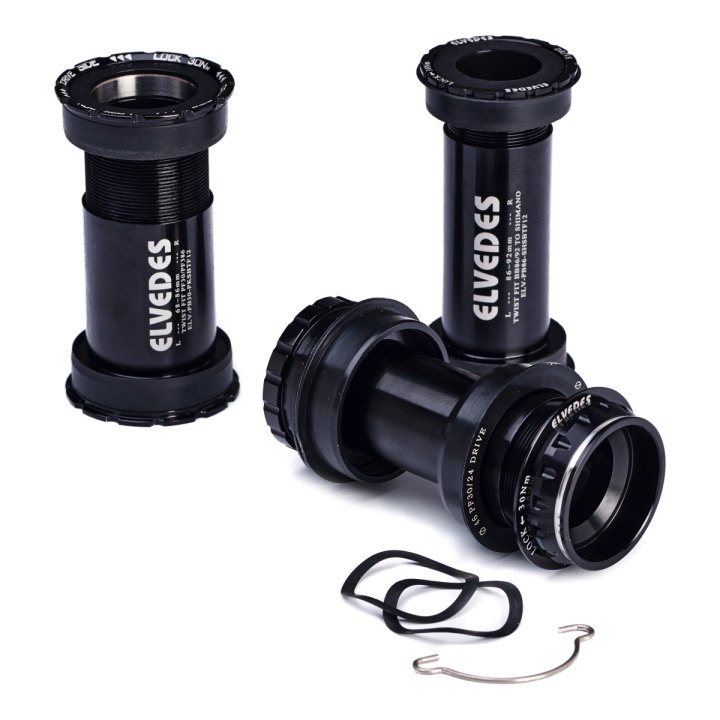 Boîtier de pédalier Elvedes Twist Fit 100mm pour FAT