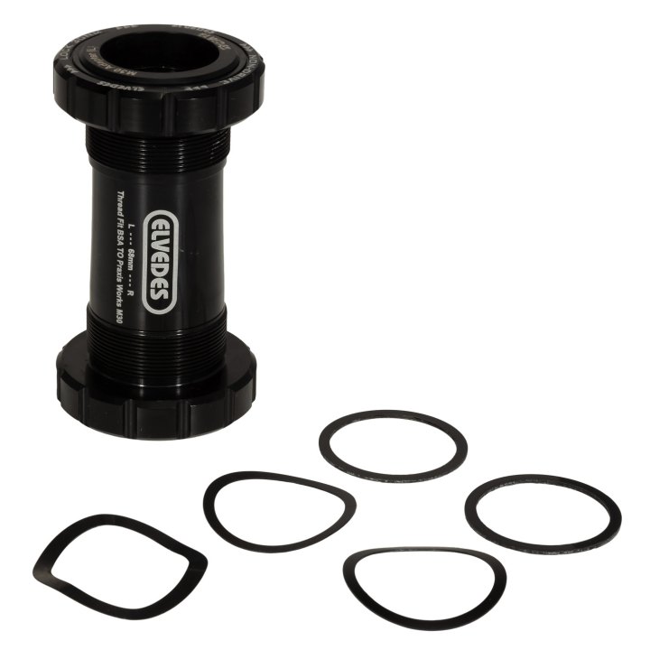 Boîtier de pédalier thread fit Elvedes BSA pour Praxis Road/MTB