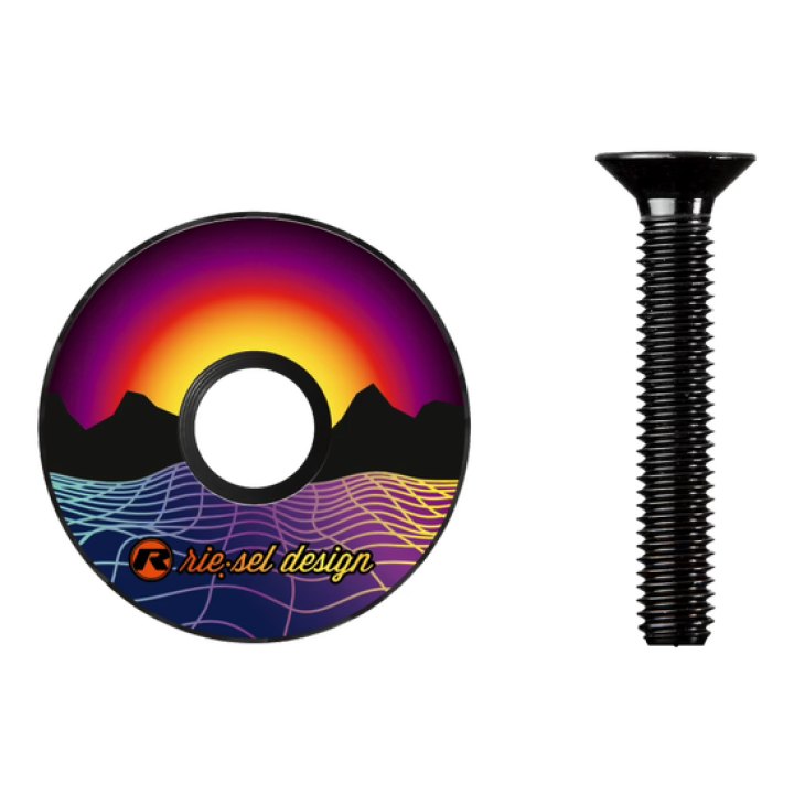 Bouchon de direction Riesel Design STEM:CAP 80's