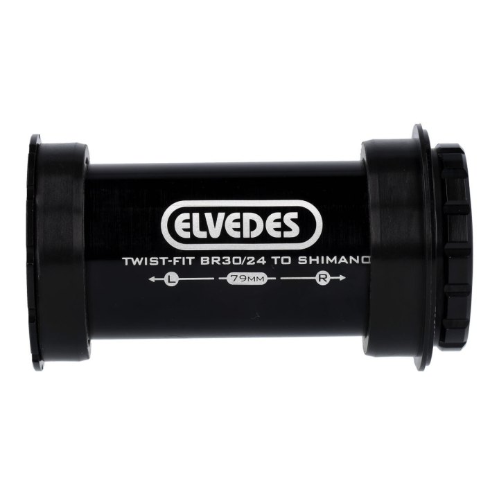 Boîtier de pédalier Elvedes Twist fit BB right to 24mm Shimano