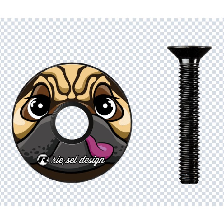 Bouchon de direction Riesel Design STEM:CAP mops