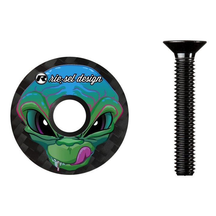 Bouchon de direction Riesel Design STEM:CAP alien