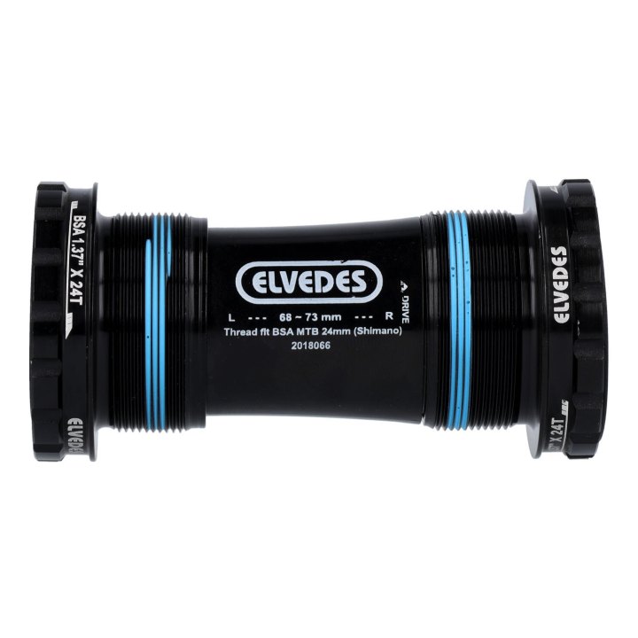 Boîtier de pédalier Elvedes BSA mtb 24mm (shimano)