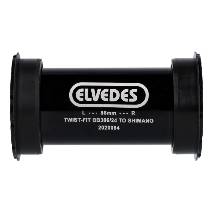 Boîtier de pédalier twist fit Elvedes BB386 Shimano